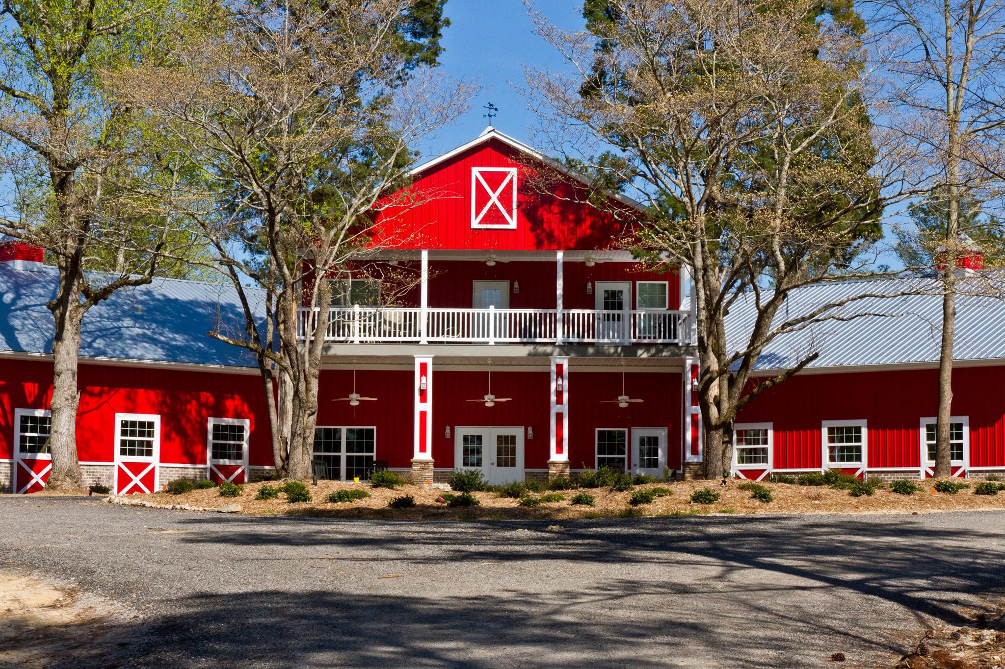 red barn in Blythewood, SC