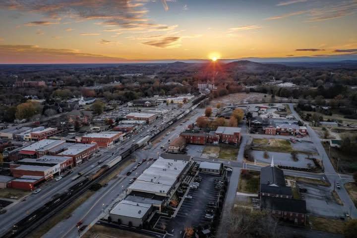 City of Easley, SC birds eye view