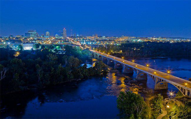 Gervais street bridge in Columbia, SC