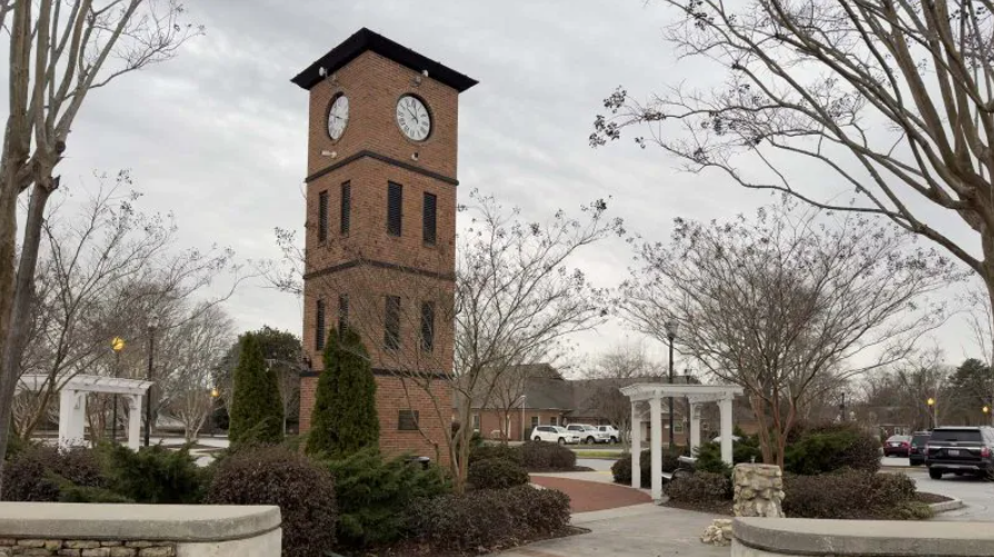 City of Easley clocktower